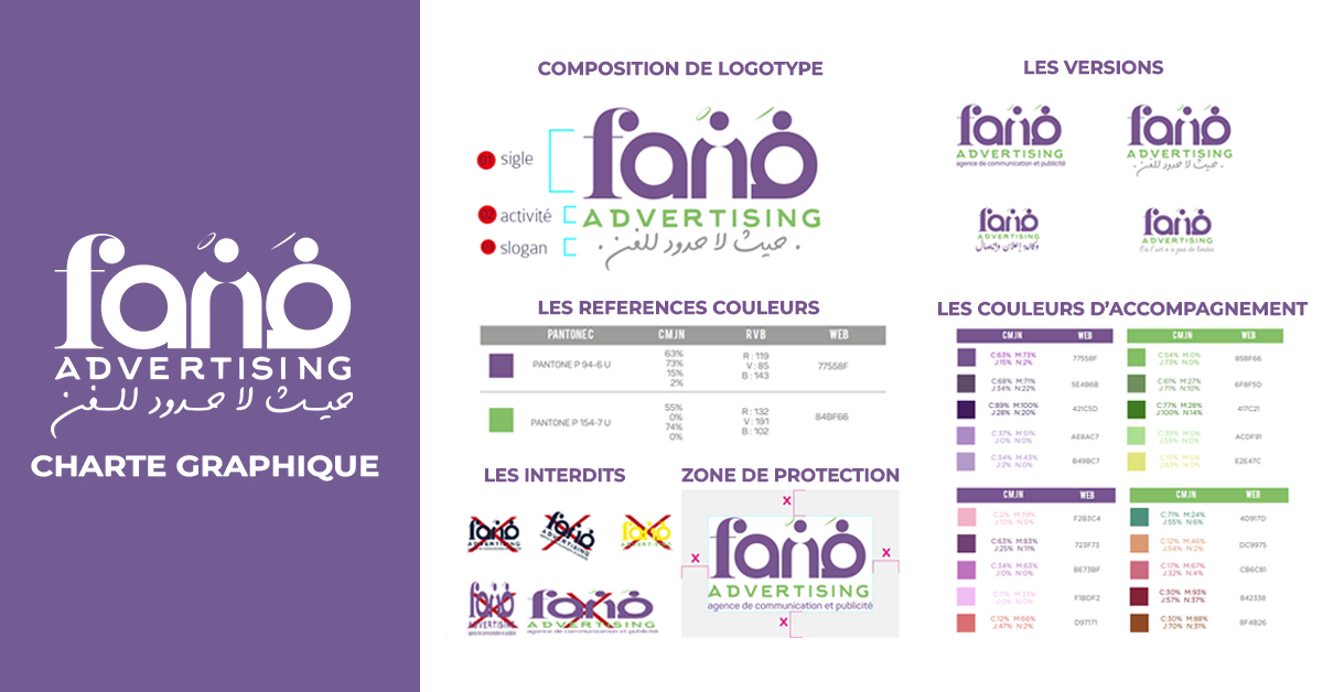 Création logo professionnel , charte graphique et identité visuelle Algerie
